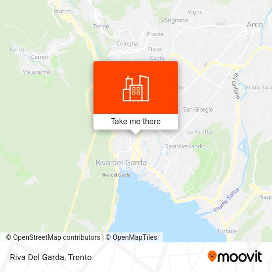Riva Del Garda map