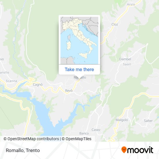 Romallo map