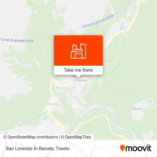 San Lorenzo In Banale map
