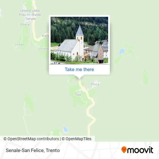 Senale-San Felice map
