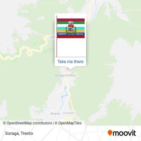 Soraga map