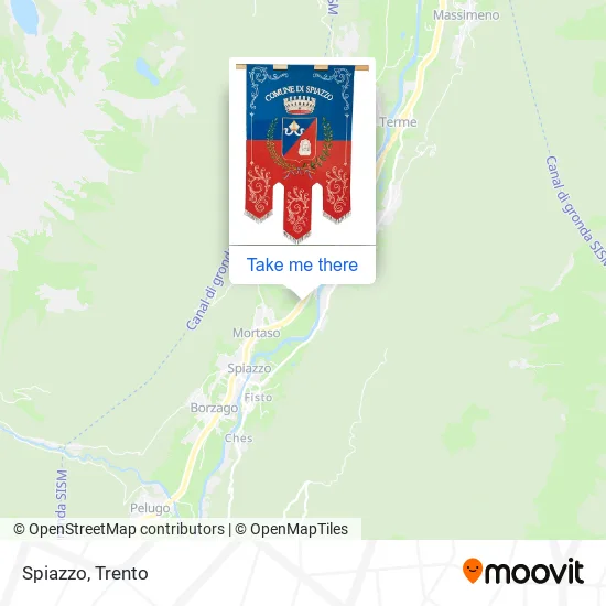 Spiazzo map