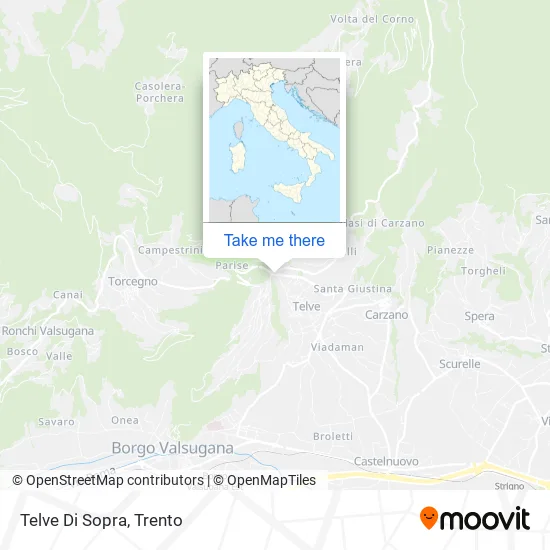 Telve Di Sopra map