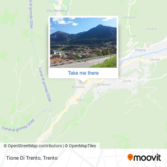 Tione Di Trento map