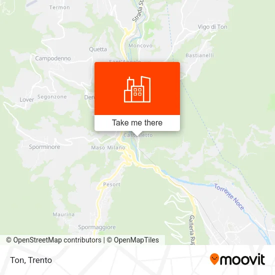 Ton map