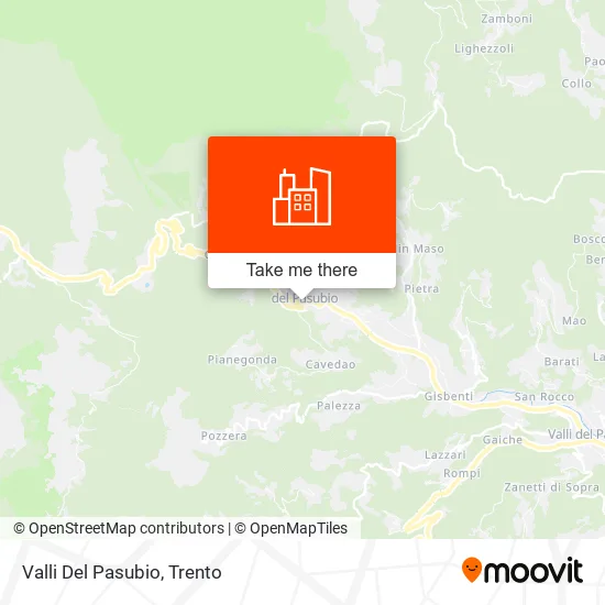 Valli Del Pasubio map