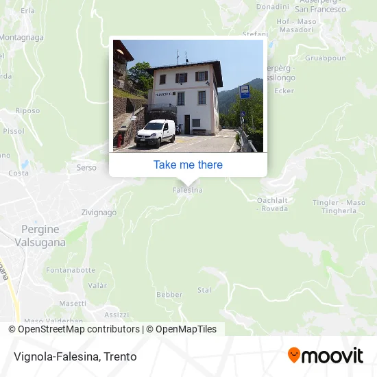 Vignola-Falesina map