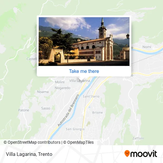 Villa Lagarina map