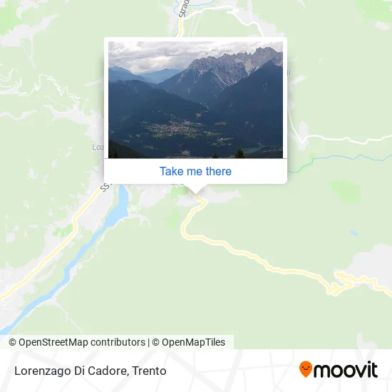 Lorenzago Di Cadore map