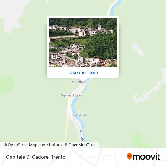 Ospitale Di Cadore map
