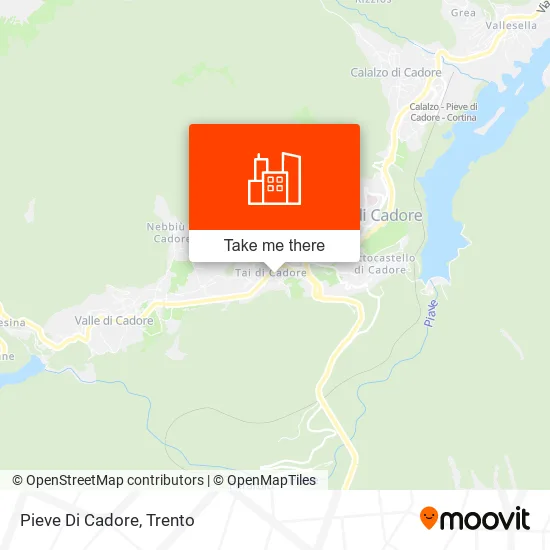 Pieve Di Cadore map