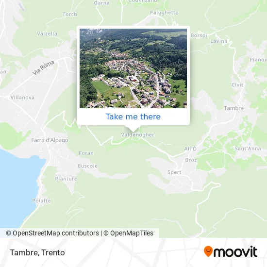 Tambre map