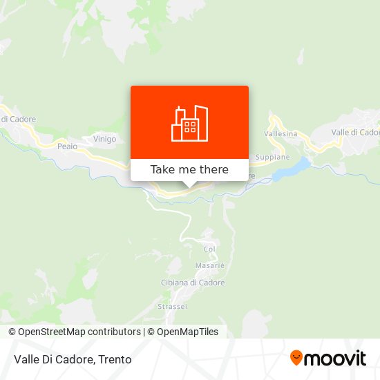 Valle Di Cadore map