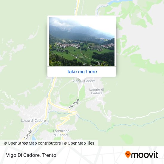 Vigo Di Cadore map