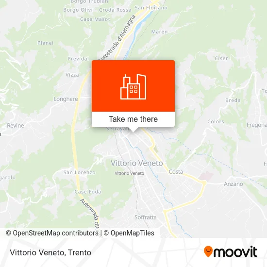 Vittorio Veneto map