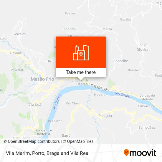 Vila Marim map