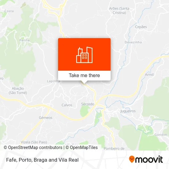 Fafe map