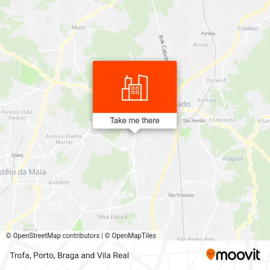 Trofa map