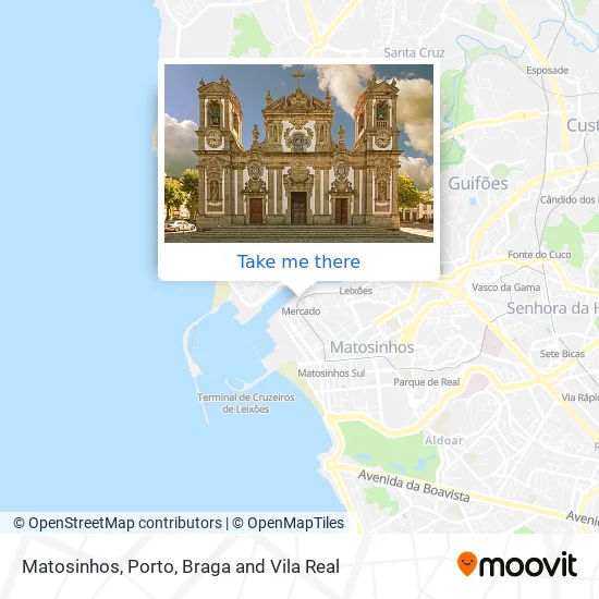 Matosinhos map