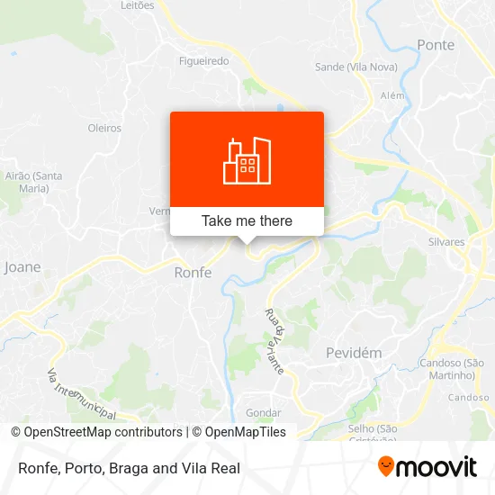 Ronfe map