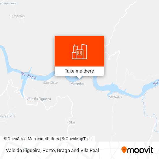 Vale da Figueira mapa