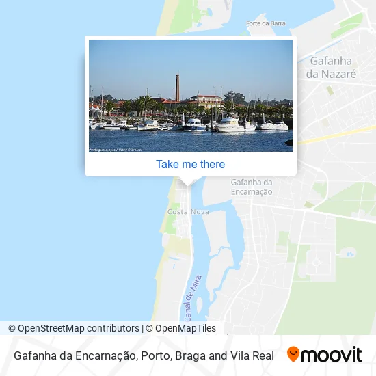 Gafanha da Encarnação map