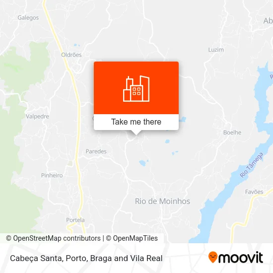 Cabeça Santa map