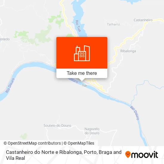 Castanheiro do Norte e Ribalonga map