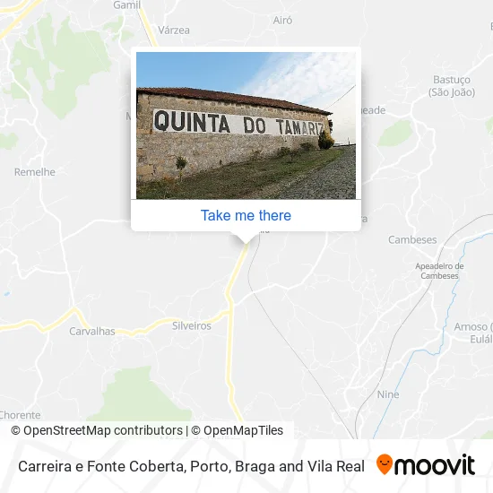 Carreira e Fonte Coberta map