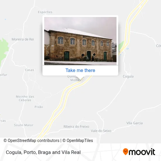 Cogula map