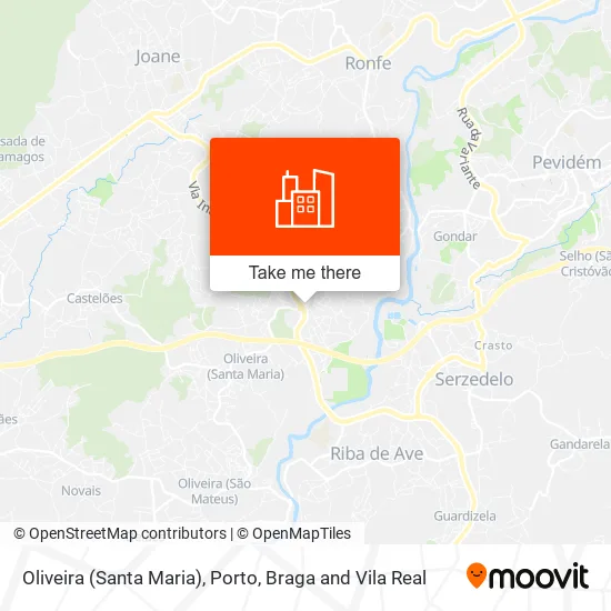 Oliveira (Santa Maria) map