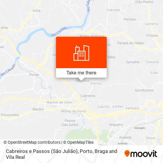 Cabreiros e Passos (São Julião) map