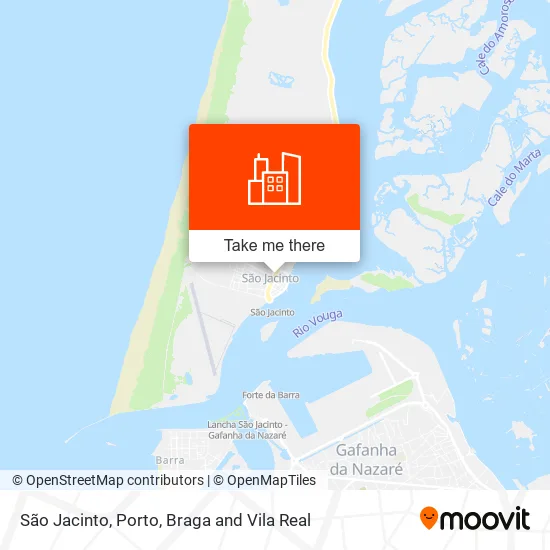 São Jacinto map