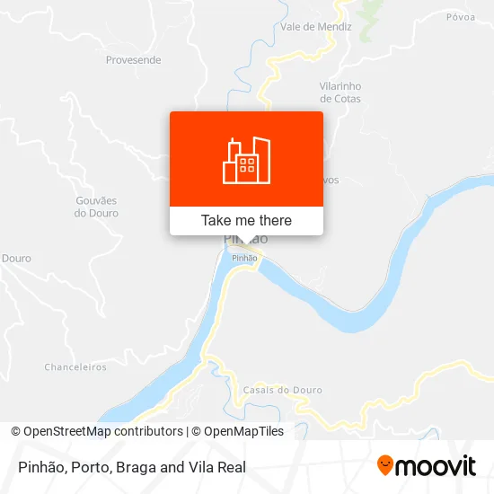 Pinhão map