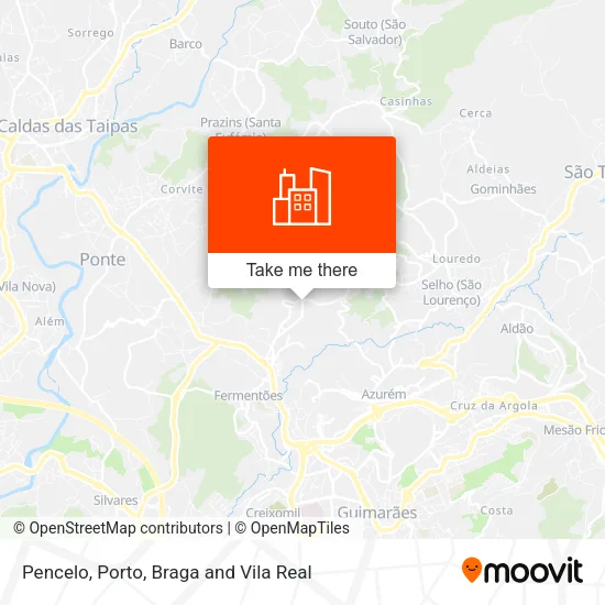 Pencelo map