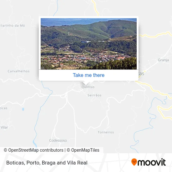 Boticas map