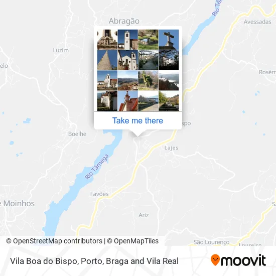 Vila Boa do Bispo map