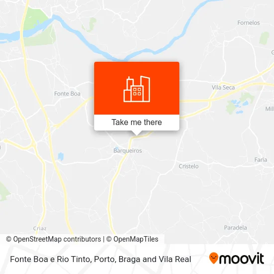 Fonte Boa e Rio Tinto map