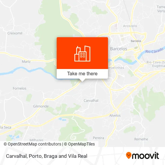 Carvalhal map