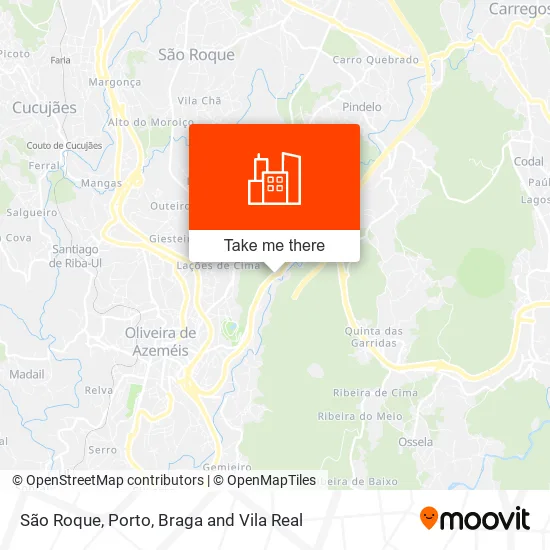 São Roque map
