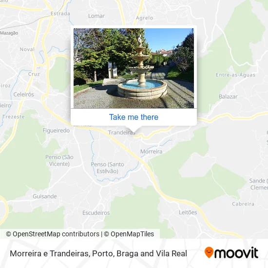 Morreira e Trandeiras map