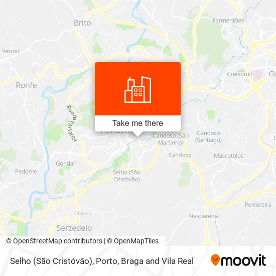 Selho (São Cristóvão) map
