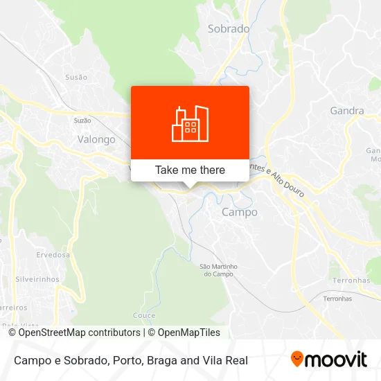 Campo e Sobrado map