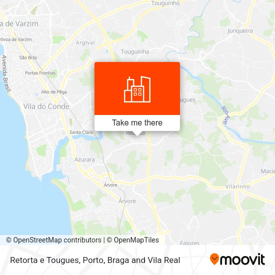 Retorta e Tougues map