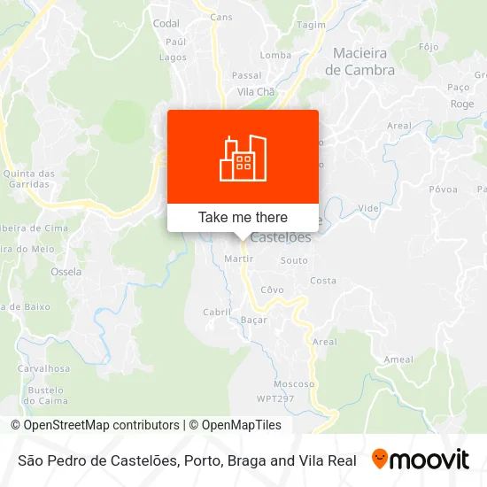 São Pedro de Castelões map