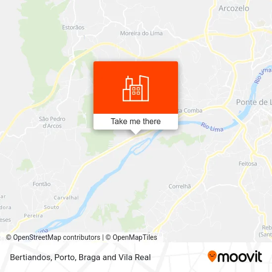 Bertiandos map