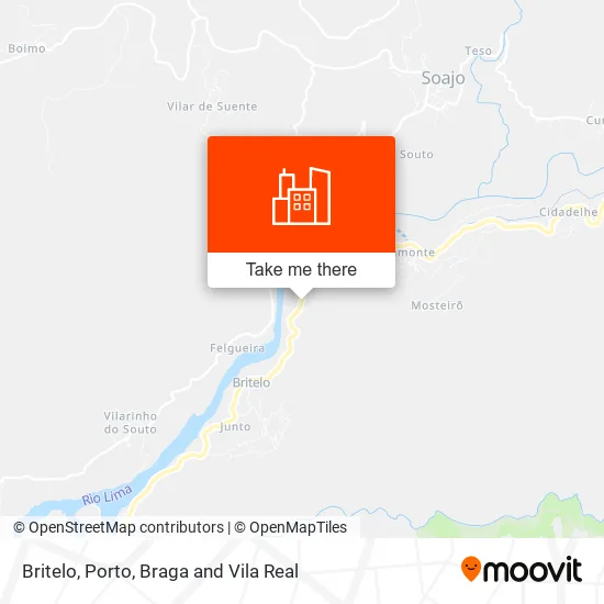Britelo map