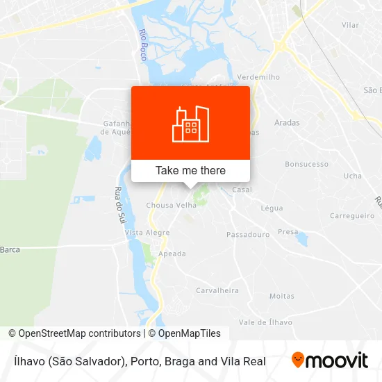 Ílhavo (São Salvador) map