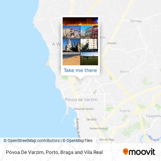 Póvoa De Varzim map