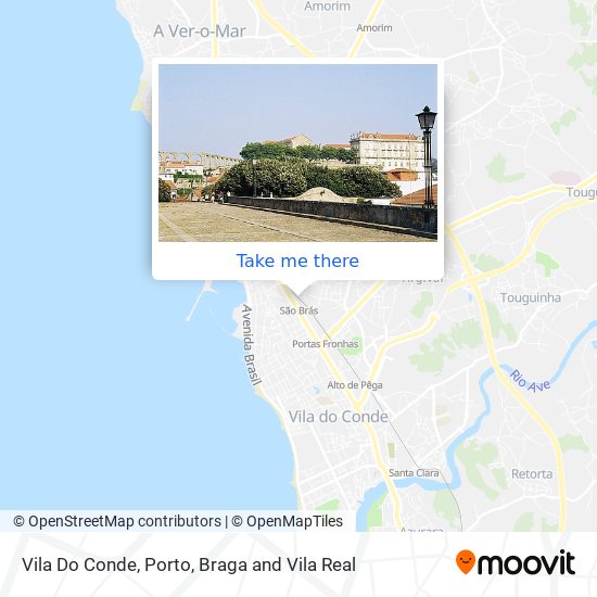 Vila Do Conde map